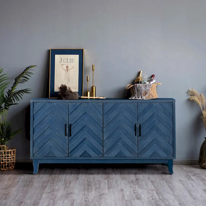 Robuster Buffetschrank im Vintage-Stil