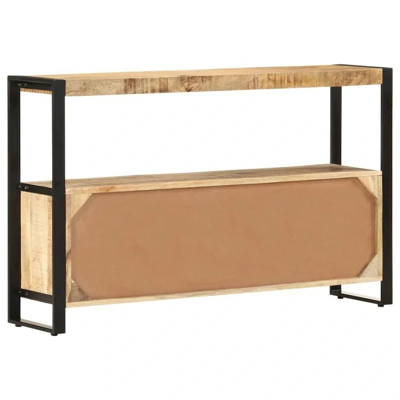 Sideboard 47.2x11.8x29.5 aus massivem Mangoholz