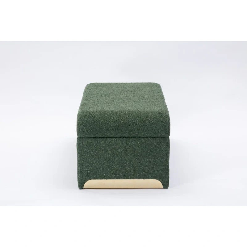 Fußhocker aus Stoff, Schlafzimmerbank, Schuhbank