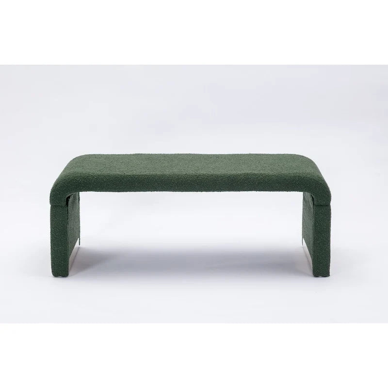 Fußhocker aus Stoff, Schlafzimmerbank, Schuhbank