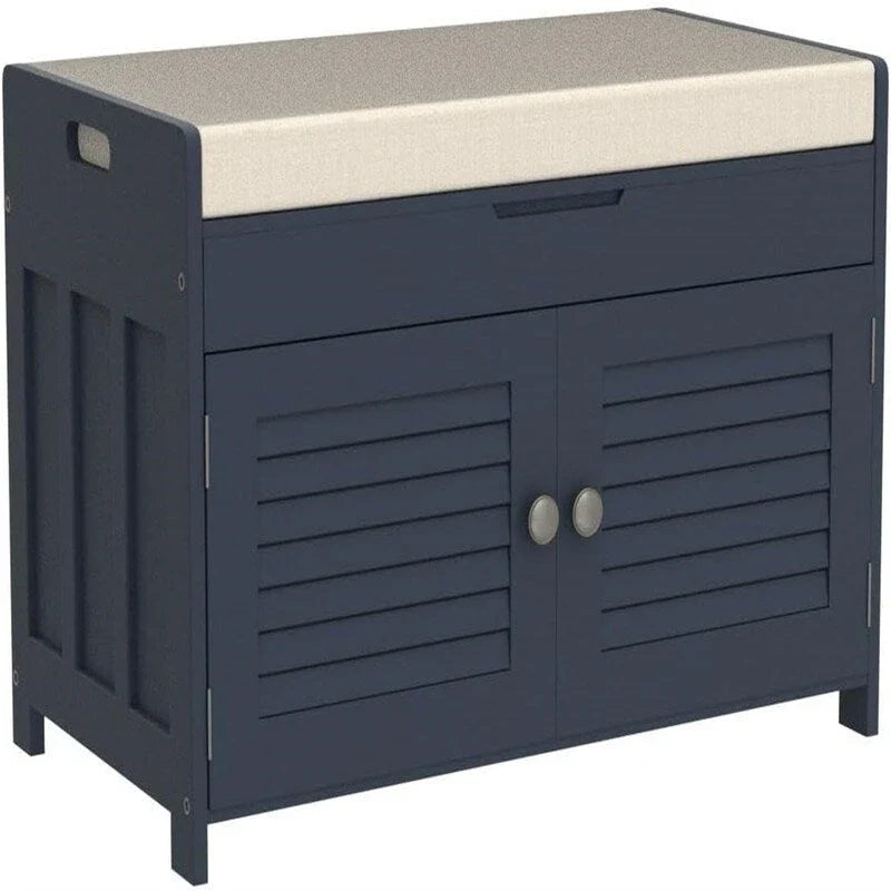 Banc de rangement à chaussures - 15.94D x 28.35W x 17.87H