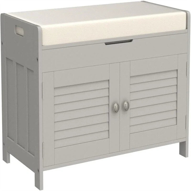 Banc de rangement à chaussures - 15.94D x 28.35W x 17.87H