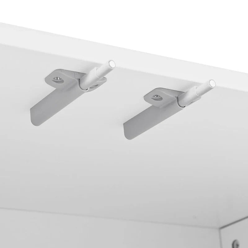 Amplio armario de almacenamiento de 60, de estilo minimalista, con 4 puertas; aparador/bufé