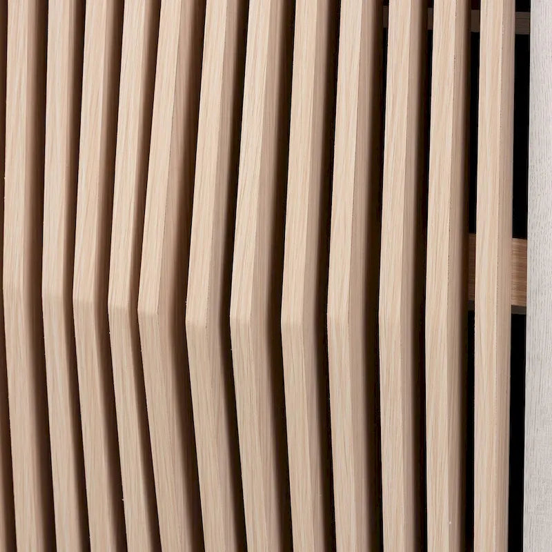 Armario de almacenamiento de transición moderno de madera marrón y gris claro con 2 puertas