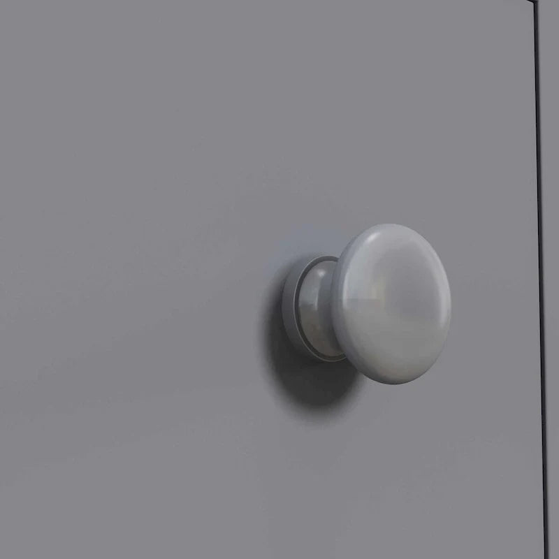 Armario lateral estrecho de madera con ruedas para almacenamiento en el baño