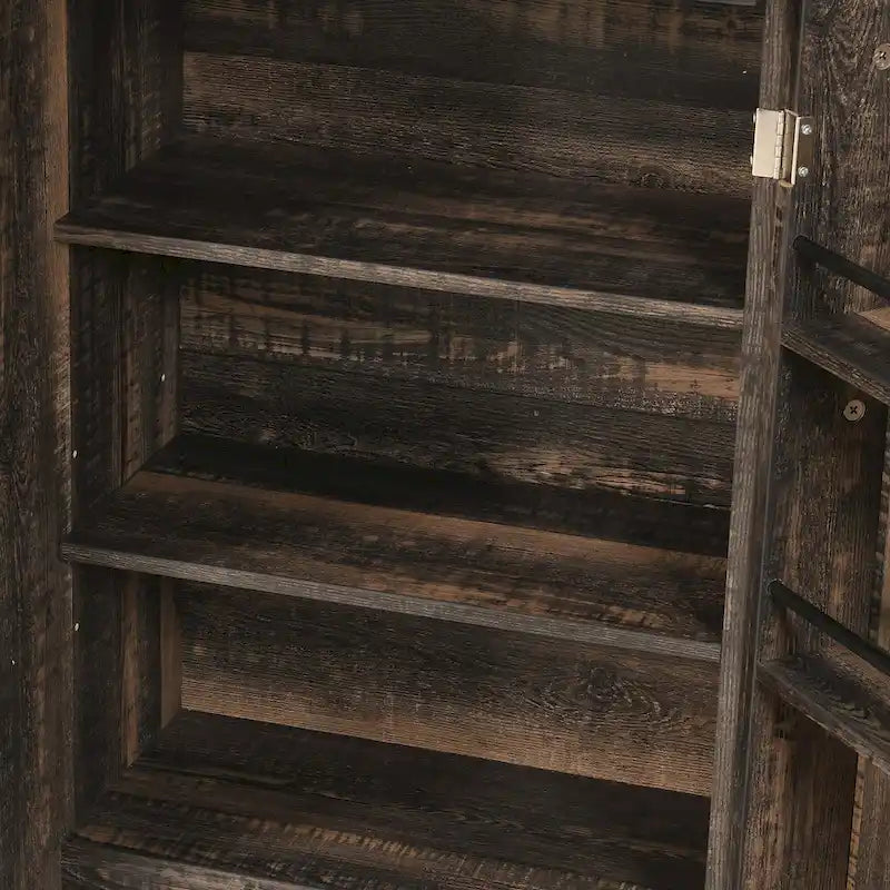 Meuble garde-manger de cuisine de style champêtre